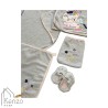 حوله نوزادی و کودک|سرویس حوله نوزادی ۵ تیکه مادرکر MOTHERCARE مدل: اسب شاخدار
