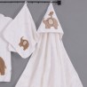 حوله نوزادی و کودک|سرویس حوله نوزادی ۵ تیکه مادرکر MOTHERCARE مدل: فیل و گنجشک