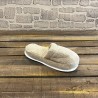 دمپایی حوله ای|دمپایی حوله ای حمام مدل کلاسیک رنگ نسکاف ای