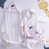 حوله|سرویس حوله نوزادی ۵ تیکه مادرکر MOTHERCARE مدل: UNICORN WHITE